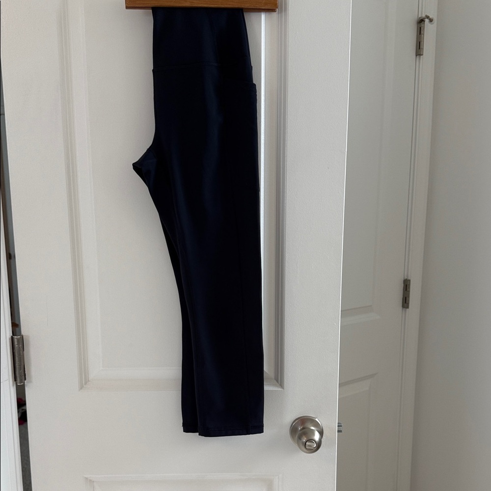 RBX Black Leggings with Side Pocket